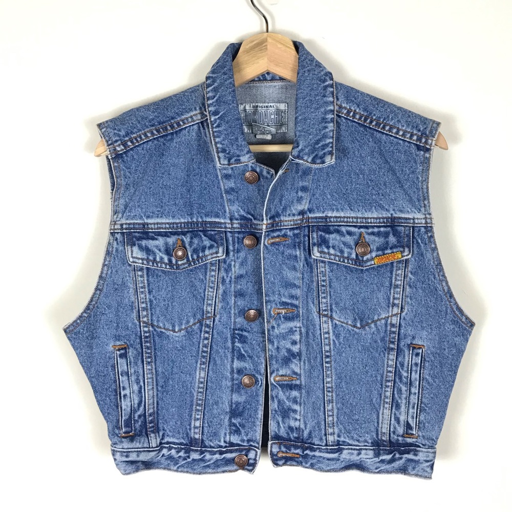 Jordache Blue Denim Vest